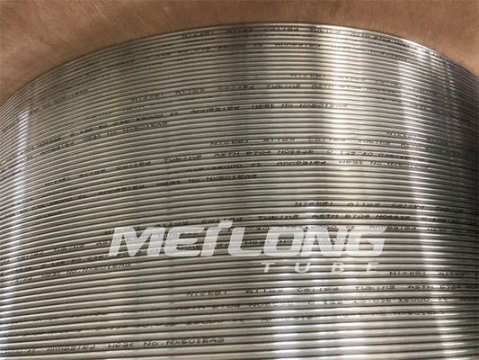Άνευ ραφής SS316L ASTM A269 NACE MR0175/ISO15156 SS υδραυλική σπείρα σωλήνων χάλυβα σωληνώσεων