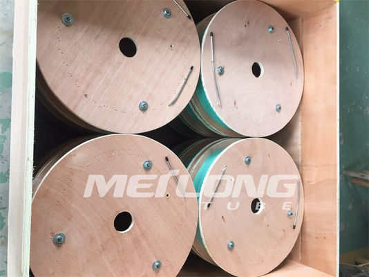 Υψηλή εκτατή ανοξείδωτη γραμμή ASTM A789 UNS S32205 ελέγχου τριχοειδών σωλήνων SS σωληνώσεων σπειρών