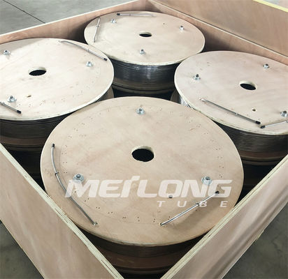 SS316L υψηλή τριχοειδής γραμμή Inconel 625 σωληνώσεων έκρηξης κουλουριασμένη πίεση