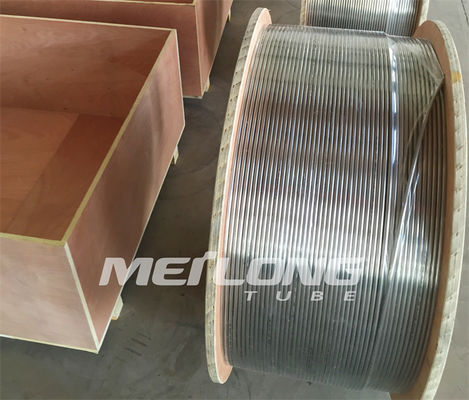 3 / 8 ' OD Χ Downhole σωληνώσεων βάρους 0,065 ' γεωθερμική γραμμή εγχύσεων κουλουρίασαν το μέταλλο
