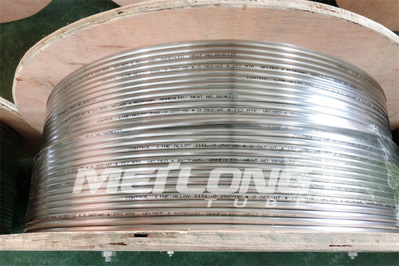 1 / 2 ' OD Χ Downhole σωληνώσεων κραμάτων νικελίου 0,065 ' γεωθερμικό ντούμπλεξ 2205 σωληνώσεων