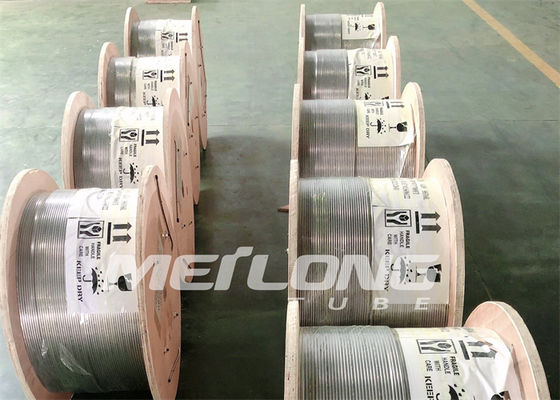 Το Inconel 625 τριχοειδές αγγείο κουλουρίασε τους τριχοειδείς σωλήνες SS γραμμών εγχύσεων σωληνώσεων για τα γεωθερμικά φρεάτια