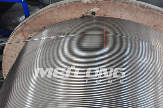 ISO15156 νικελίου τριχοειδής σωλήνωση ASTM B704 ανοξείδωτου κραμάτων ανοπτημένη σωλήνωση