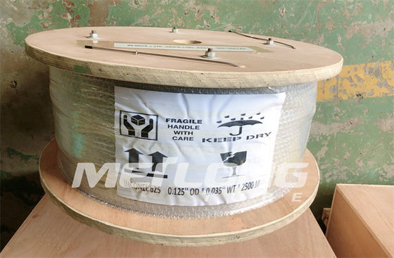 Κρύα σωλήνωση γραμμών Ss304 ελέγχου σχεδίων υδραυλική κουλουριασμένη υψηλή τριχοειδής γύρω από