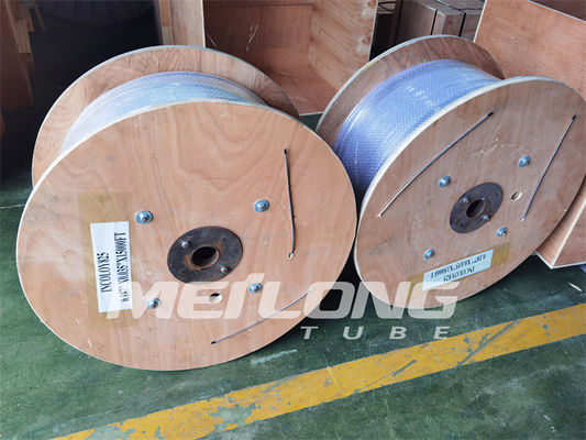 ASTM A789 1/8in υδραυλικός διπλός SS ελέγχου με λεπτούς τοίχους τριχοειδής σωλήνας γραμμών