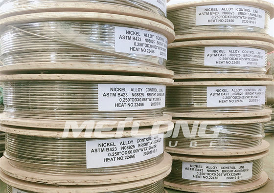 Ferrule ASTM B704 σωλήνωση γραμμών ελέγχου συναρμολογήσεων που ανοπτεί τη χημική γραμμή εγχύσεων