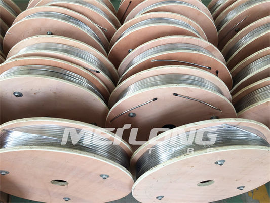 Ανοπτημένη Downhole κουλουριασμένη τριχοειδές αγγείο σωλήνωση με Ferrule τις συναρμολογήσεις 1 ανοξείδωτη σπείρα 2