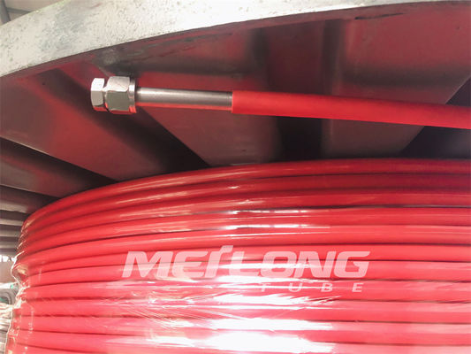 10000Psi τοποθετημένο σε κάψα ντούμπλεξ 2507 FEP γραμμών ελέγχου