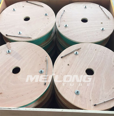 Τριχοειδές υδραυλικό ρεύμα σωληνώσεων ASTM B423 Eddy γραμμών ελέγχου δοκιμασμένο
