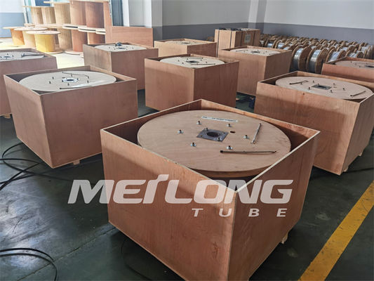 Σωλήνωση Incoloy κραμάτων νικελίου ASTM B423 825 χημικός υδροστατικός γραμμών εγχύσεων δοκιμασμένος